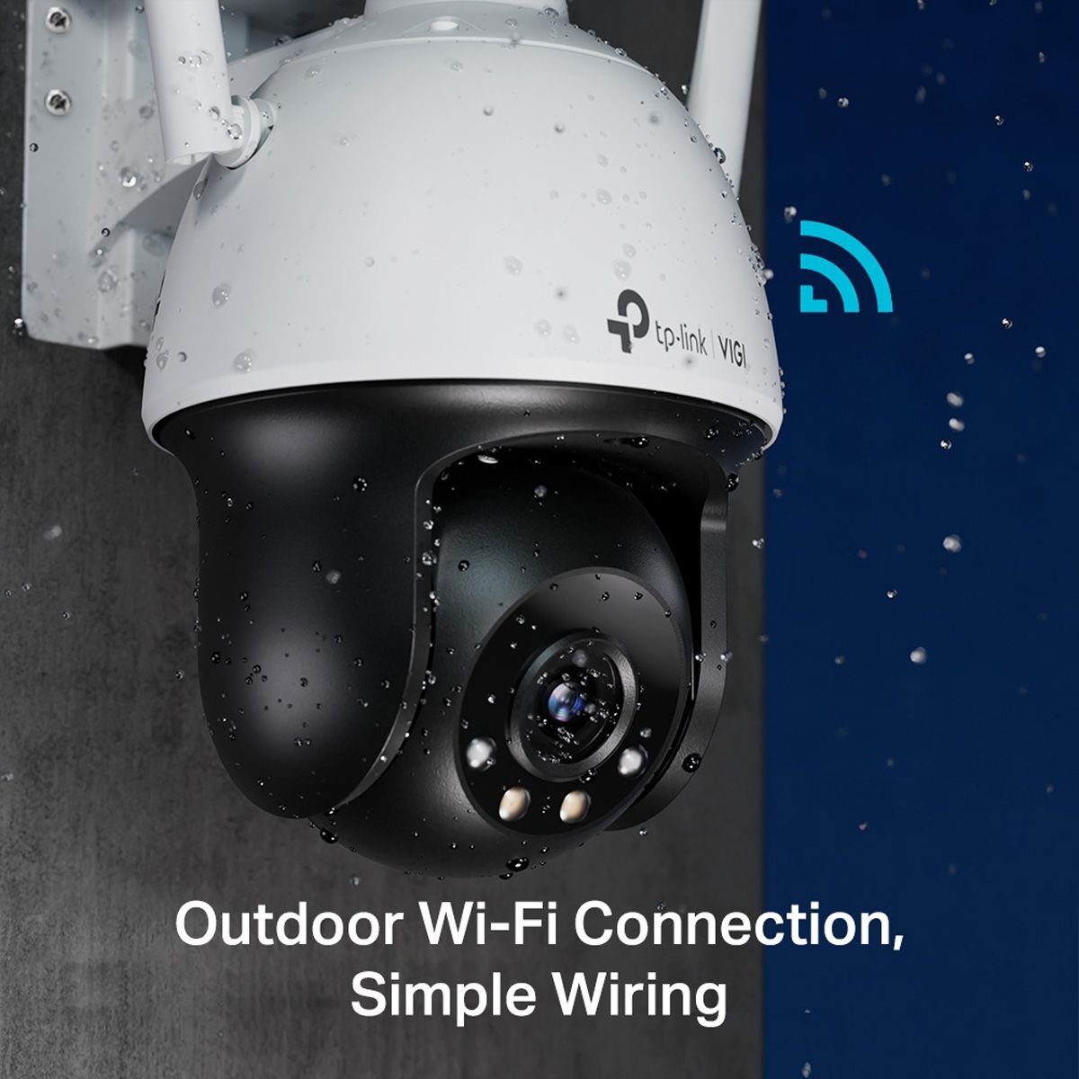 TP-Link VIGI C540-W(4mm) PT-Kamera 4 MP, 79°, IR-LED 30m, WiFi