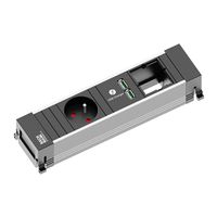 BACHMANN Power Frame 1x UTE (France) 1x chargeur USB 1x module Custom, courant 0,1m GST18