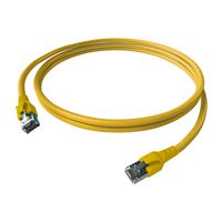 EasyLan FlexBoot Patchkabel Cat.6A, S/FTP, gelb, 7,5 m