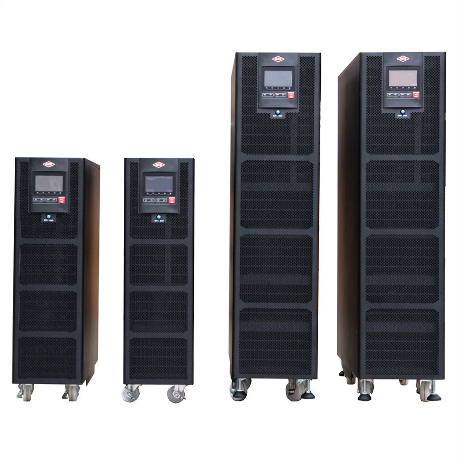AEC IST7 30kVA - Online Tower USV –  36x 100Ah Batterien – 52 Min. Autonomie bei 100% Last, keine internen Batterien – externer Batterieschrank BB7 mit 36x 100Ah LL