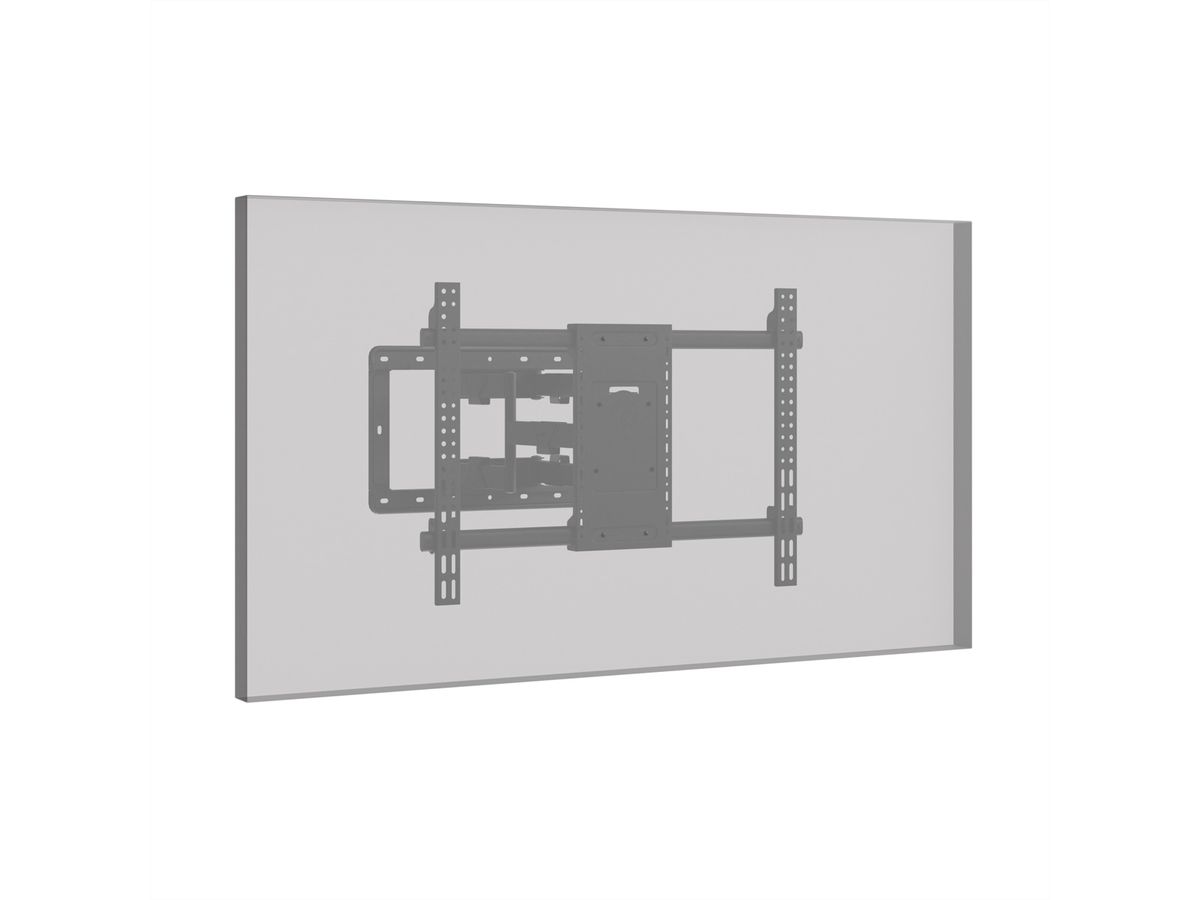 Hagor Wandhalterung BrackIT XL HD II, neig & schwenkbar, schwarz
