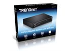 TRENDnet TEG-S51SFP Gigabit Ethernet (10/100/1000) Noir commutateur réseau