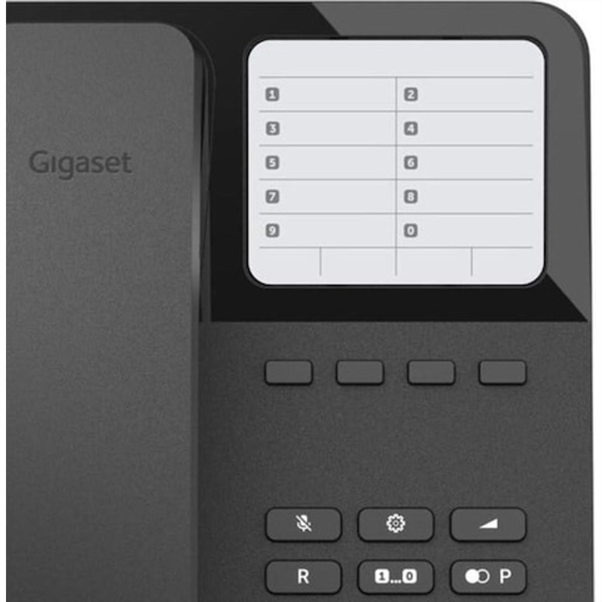 Gigaset Festnetztelefon DESK 400 schwarz