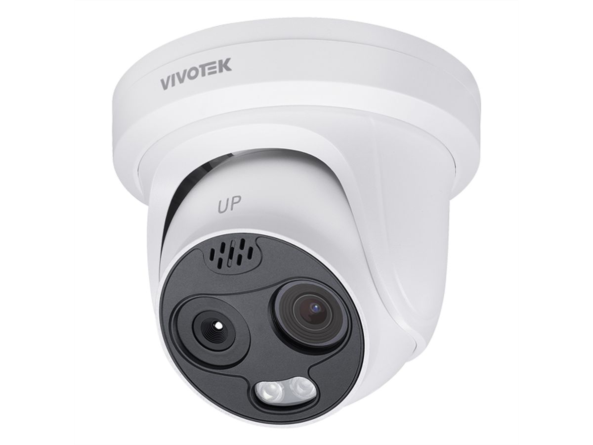 Vivotek TT9333-E (7mm) Turret Thermal-Kamera 4MP, IR-LED 50m