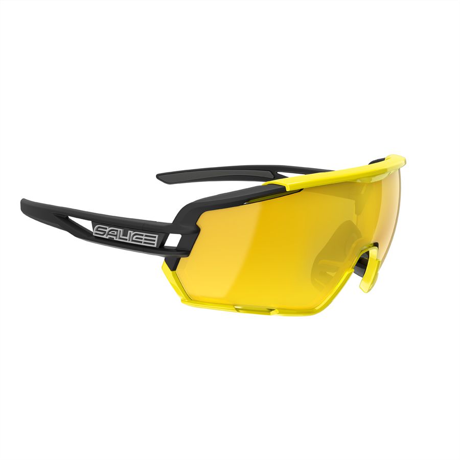 Salice Occhiali Sportbrille 020RWX, Black-Yellow / RW Yellow
