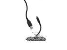 T'NB XW3M Câble d'éclairage USB, noir/gris, 3 mètres