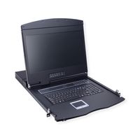 VALUE 19-Zoll-KVM-Switch, 8-Port, 48 cm (19") TFT (16:9), VGA, USB, DE-Layout