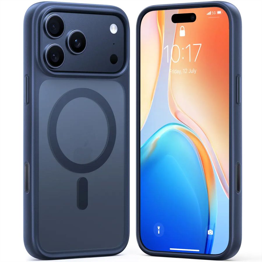 Torras Guardian Case , iPhone 15 Pro Max, MagSafe, bleu