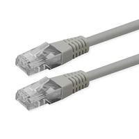 ROLINE Patchkabel Cat.6 (Class E), UTP, PoE, grau, 5 m