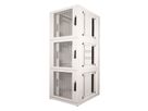 ROLINE Armoire de colocation 45U 800x1000mm, 3 compartiments, gris