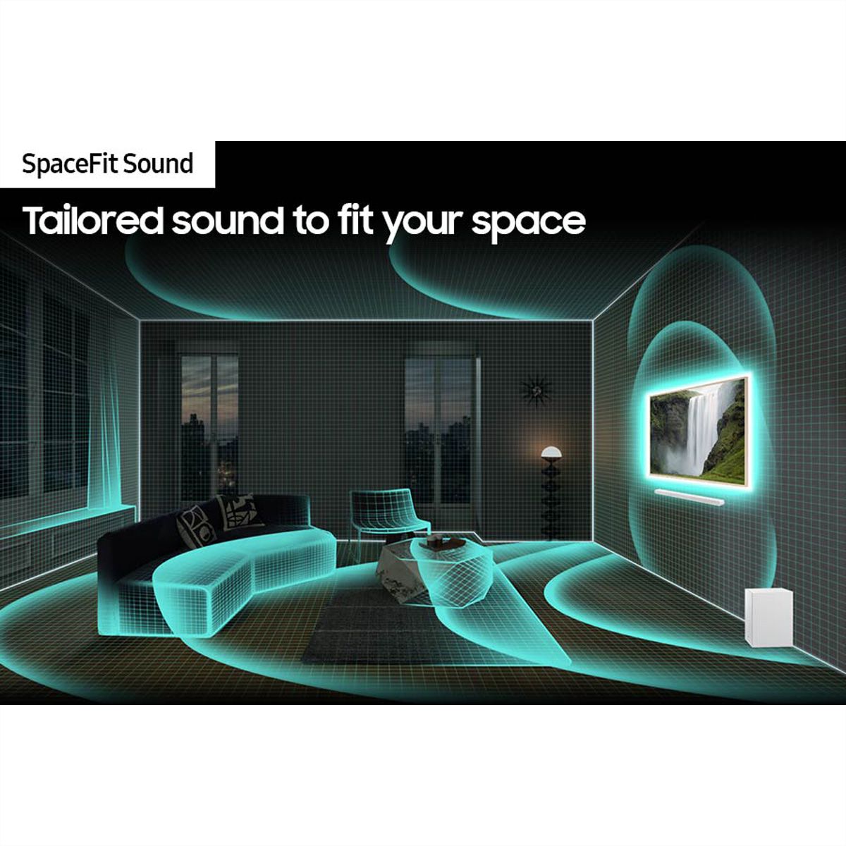 Samsung Soundbar HW-S701D, blanc