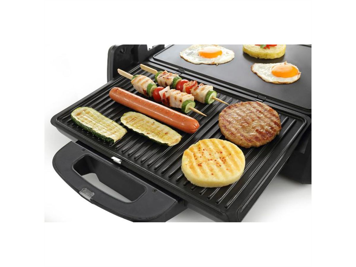 Gorenje Grill à contact KR1800SDP, 1800 W, noir