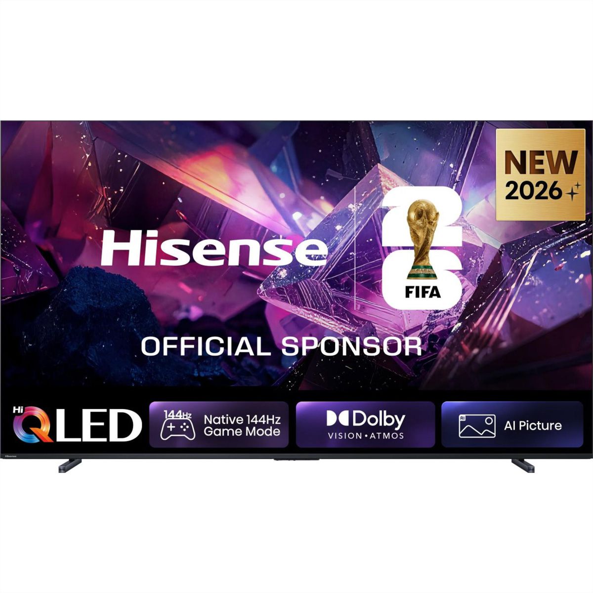 Hisense TV 100Q7S PRO 100", QLED 4K, 144Hz, 400 Nits