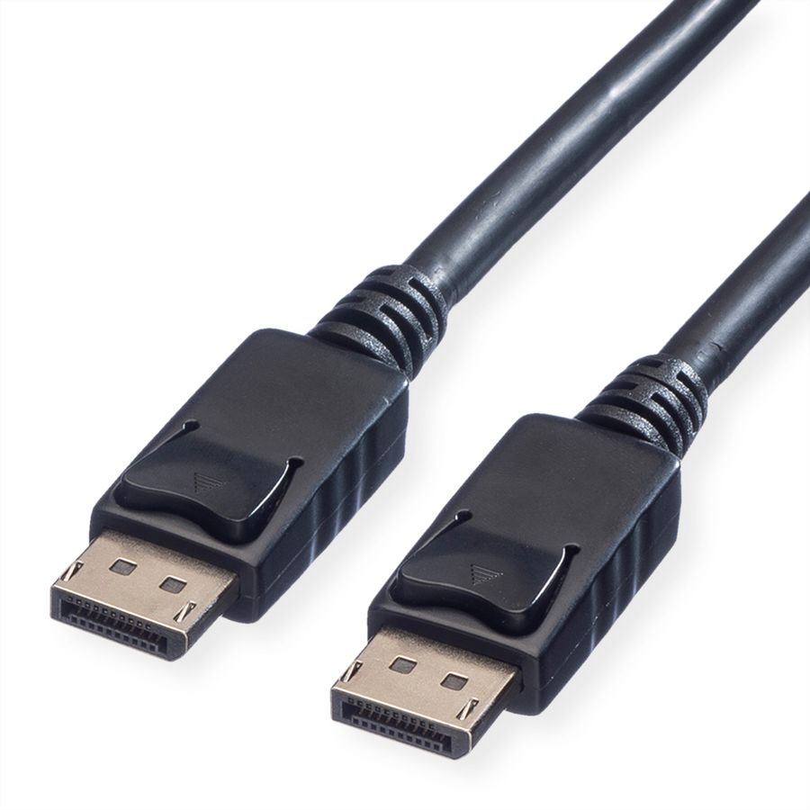 VALUE DisplayPort Kabel, DP ST - ST, LSOH, schwarz, 1 m