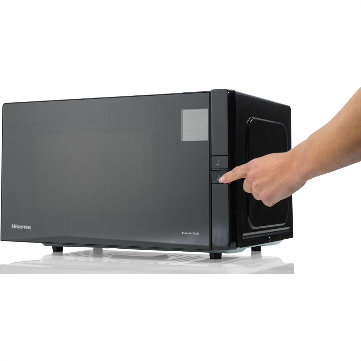 Hisense Mikrowelle H25MOBS4HGI, mit Grill, 25L, schwarz