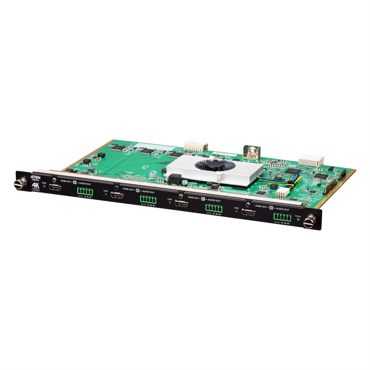 ATEN VM8824 Carte de sortie HDMI True 4K à 4 ports avec ajusteur