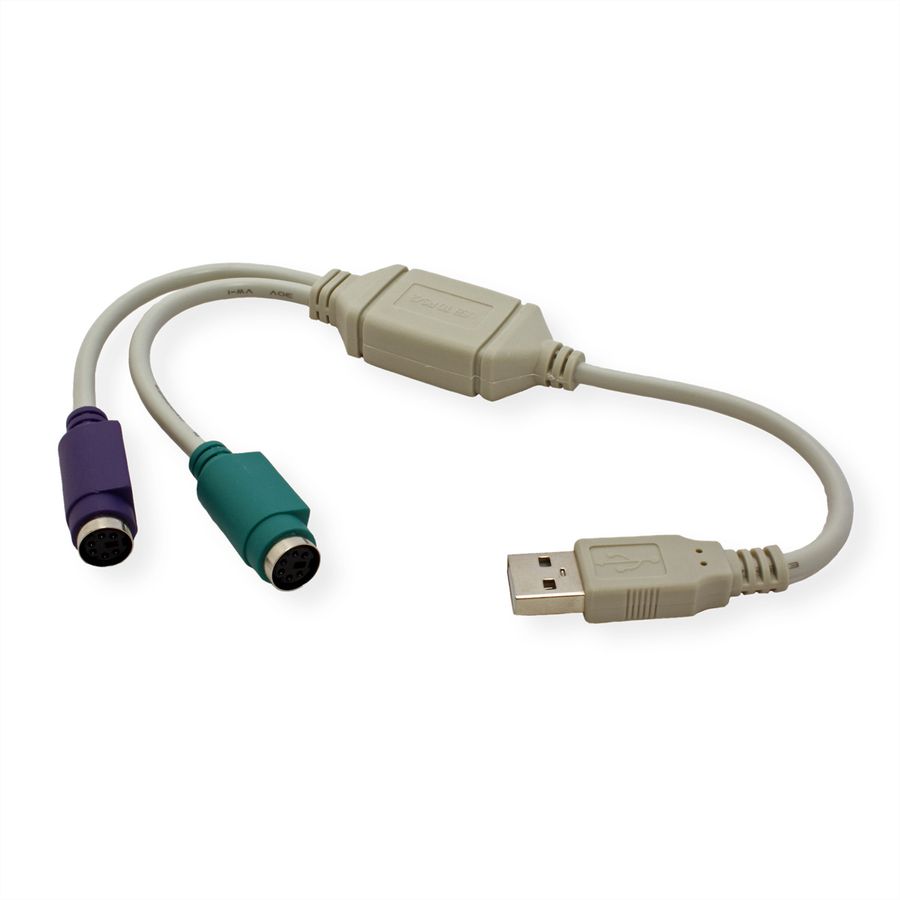 VALUE Convertisseur USB / 2x PS/2