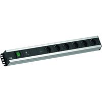 BACHMANN Multiprise 6xCEE7/3 1xGVS-Plus 1xinterrupteur 2,0m