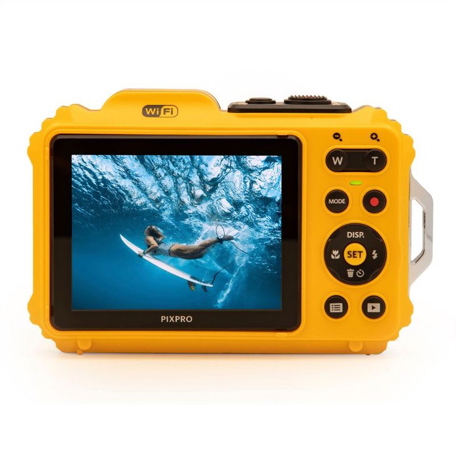 Kodak Unterwasserkamera WPZ2YL Bundle, inkl. 2nd Batterie + micro 16Go SD card