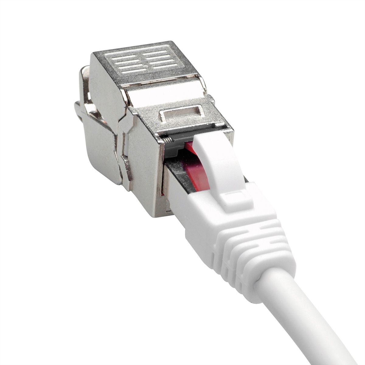 VALUE Cat.6A (Class EA) Keystone, RJ-45, geschirmt, werkzeuglos