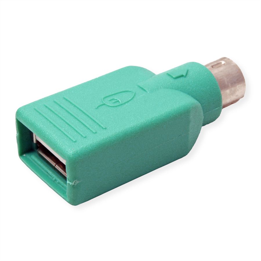 VALUE Adaptateur PS/2 - USB, vert