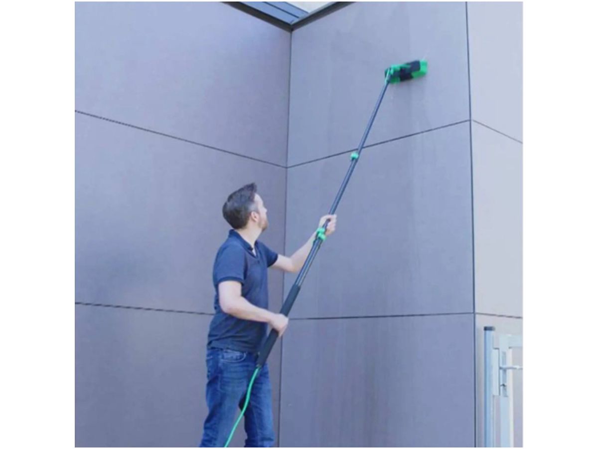 Hammersmith AquaClean Deluxe Teleskop-Wasserbesen    , Multifunktionales Reinigungsgerät mit Teleskopstiel (bis ca. 3,6 m)