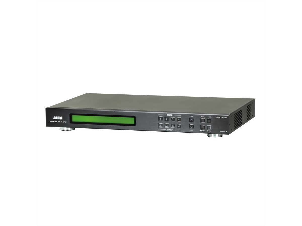 ATEN VM5404H 4x4-HDMI-Matrix-Switch mit Skalierfunktion