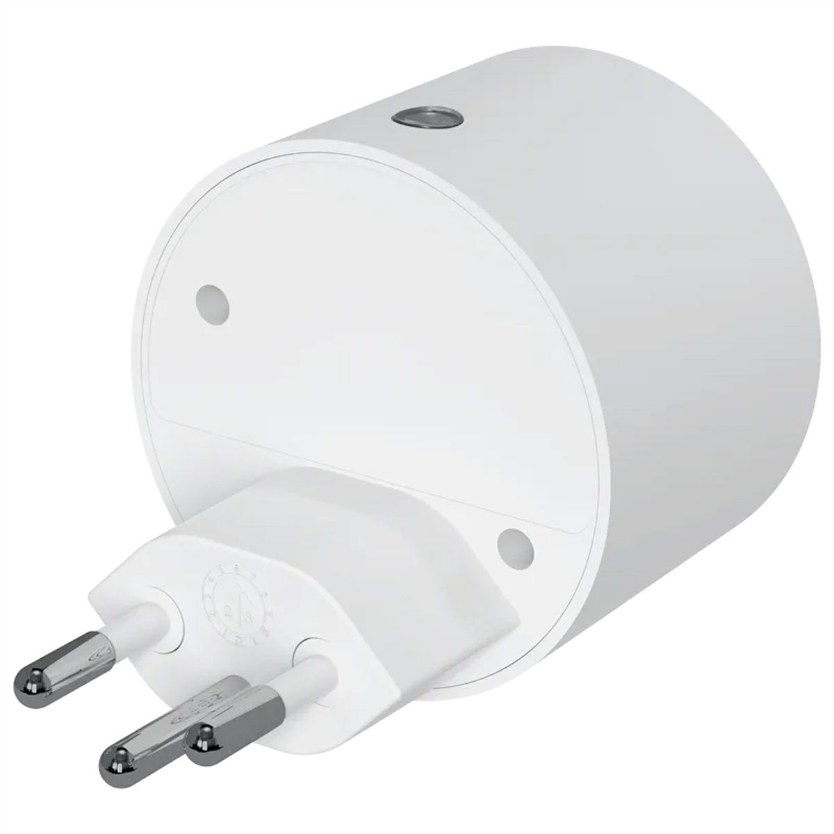 Steffen Funk-Zwischenstecker, weiss 1x (max.2500W), inkl. Fernb.