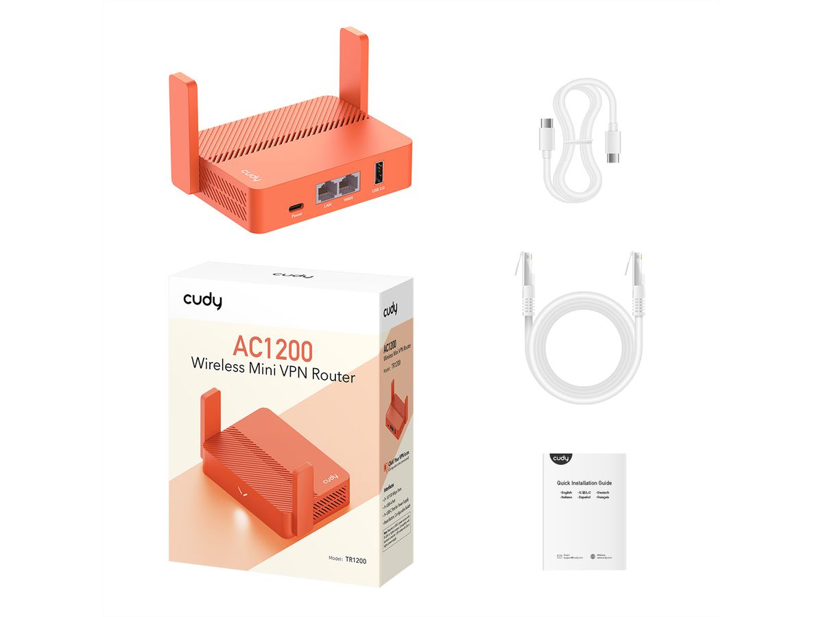 CUDY TR1200 Wireless Mini VPN Router