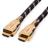 ROLINE GOLD Câble HDMI Ultra HD avec Ethernet, M/M, 3 m