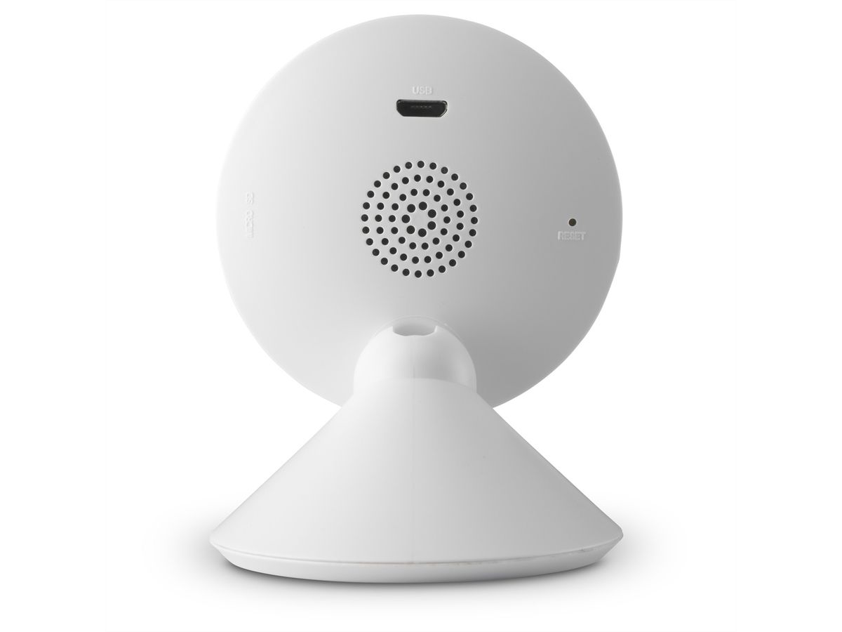 Alecto SMARTBABY5 - WLAN-Babyphone mit Kamera, Weiss