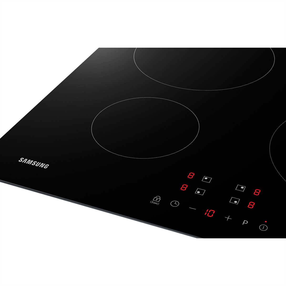 Samsung Induktionskochfeld 60cm, 2 Kochzonen à Ø14cm & 2 Kochzonen àØ22cm