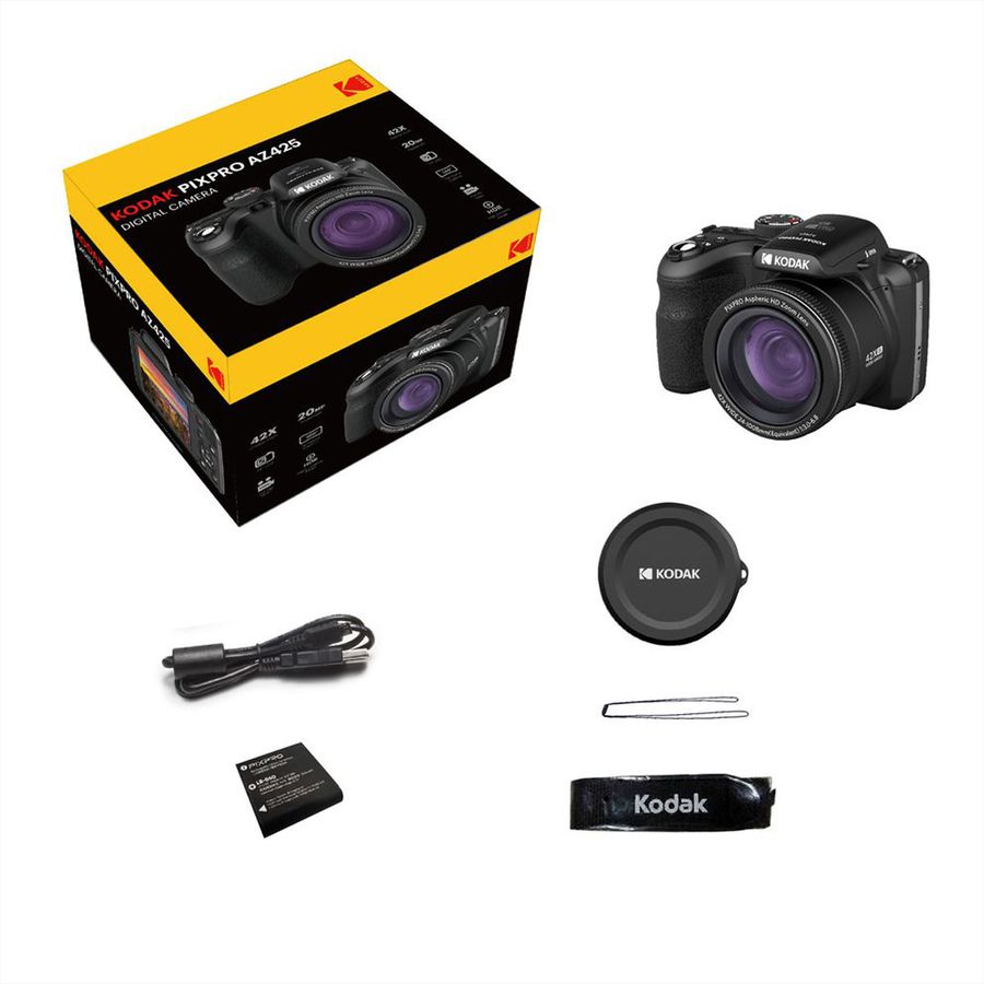 Kodak Bridgekamera AZ425 schwarz