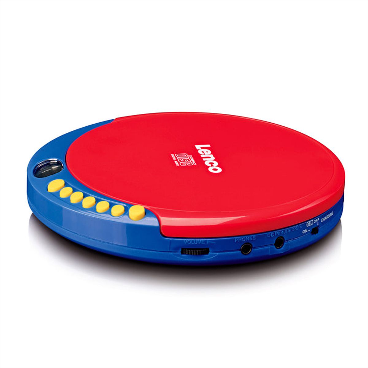 Lenco Lecteur CD pour enfants CD-021KIDS, avec batterie rechargeable