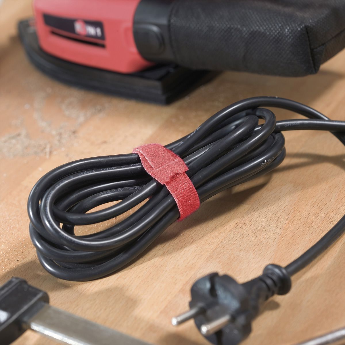 VELCRO® One Wrap® Strap 20mm x 230mm, 100 pièces, rose