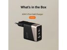 ATEN UP365 Chargeur GaN 65 W à 3 ports