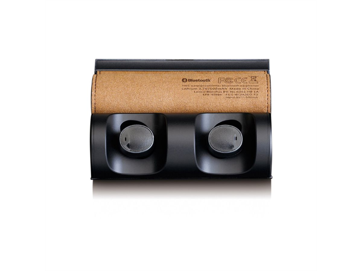 Lenco In Ear Kopfhörer EPB-450BK, mit Bluetooth