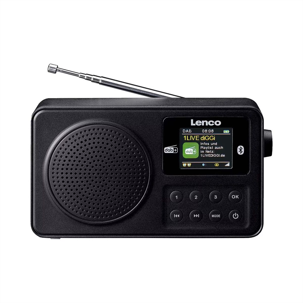 Radio DAB+ compacte PDR-033 de Lenco