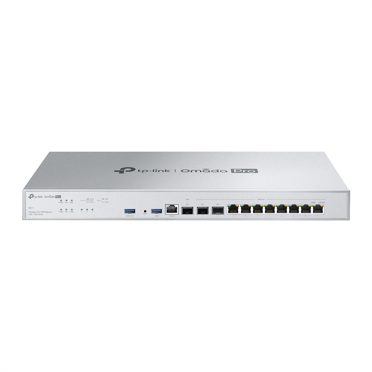 TP-Link Campus VPN Router G611, 2x10GE 10WAN VPN Router