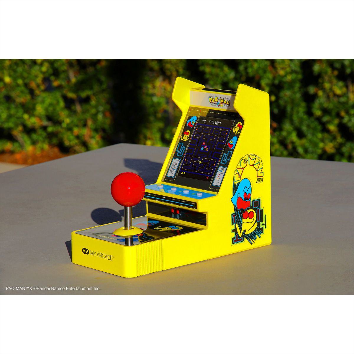 My Arcade PAC-MAN Joystick Player, Mini-Arcade, 3.5" Display, USB-C