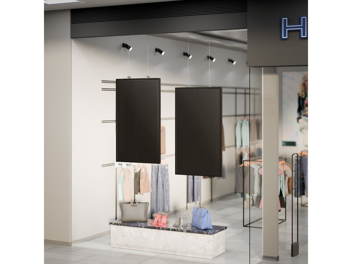 Hagor Drahtseilhalterung HP SHF OM55N-S, inkl. Backcover