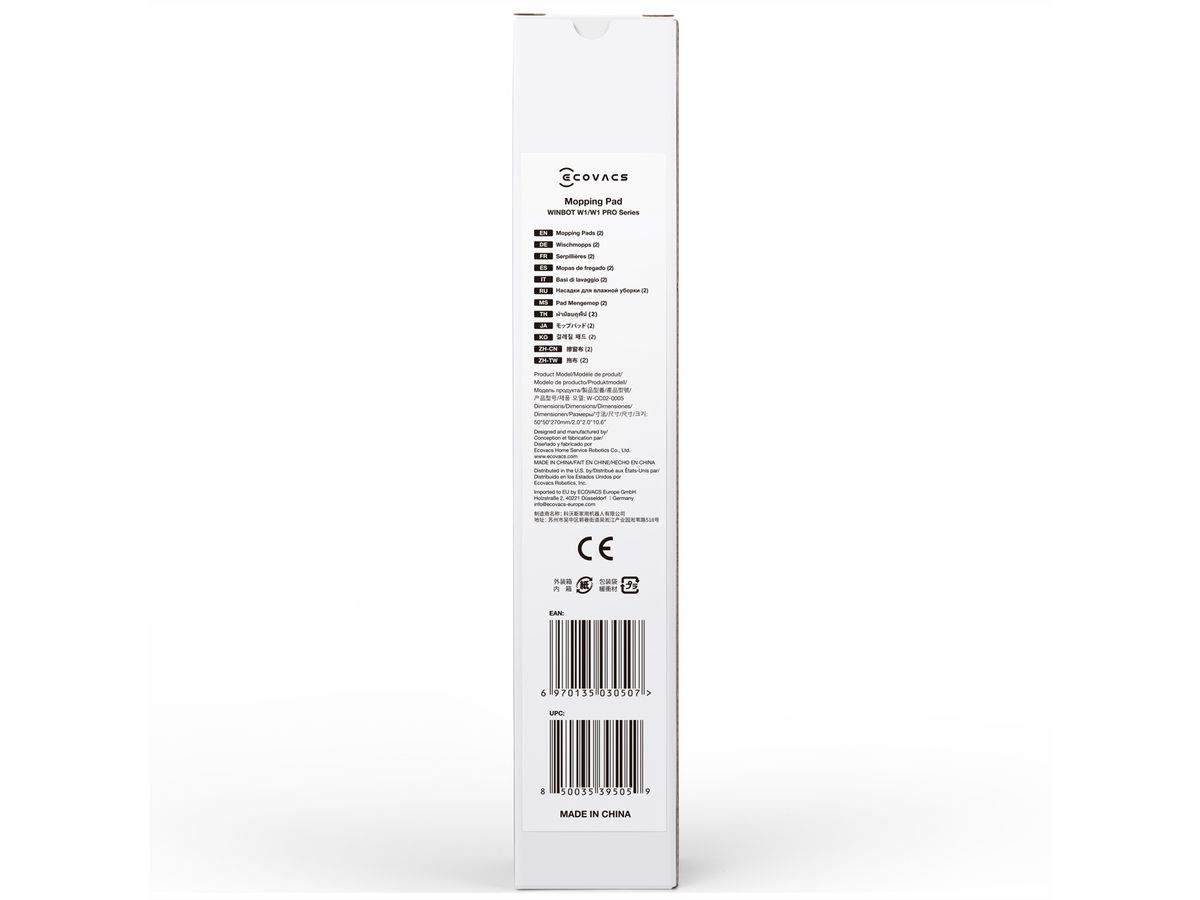 Ecovacs Reinigungstücher, zu W1, Winbot