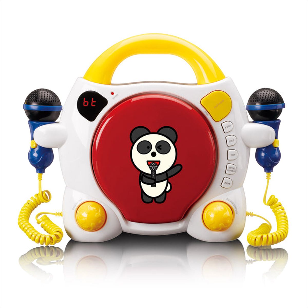 Lenco Lecteur CD Portabler KCD-011KIDS, BT, y compris 2 microphones