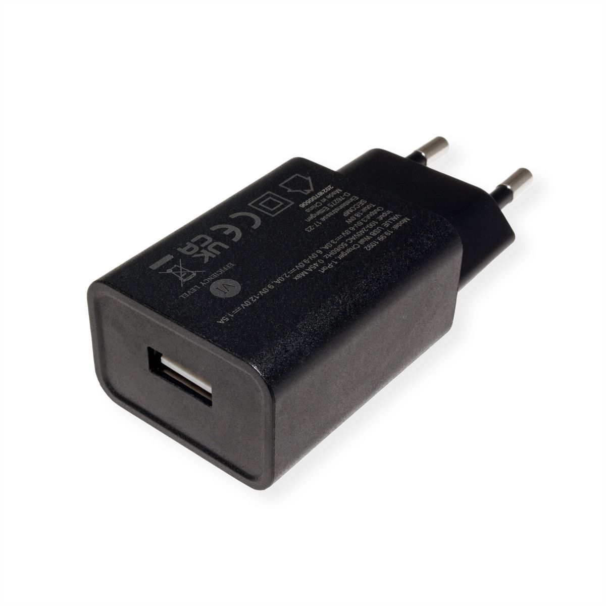 VALUE Chargeur USB, QC3.0, 1 port, 18W