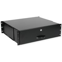 ROLINE 19" Tiroir pour clavier 3U, 400P verrouillable noir