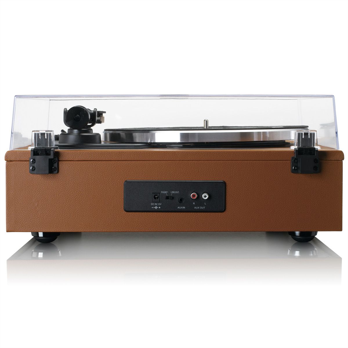 Platine vinyle Lenco LS-430, Marron
