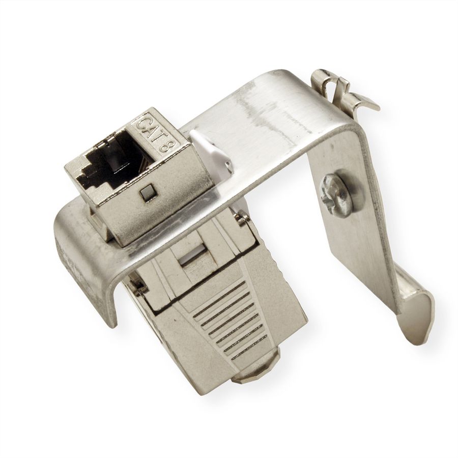 VALUE Hutschienen-Adapter unbestückt, für 1 Keystone