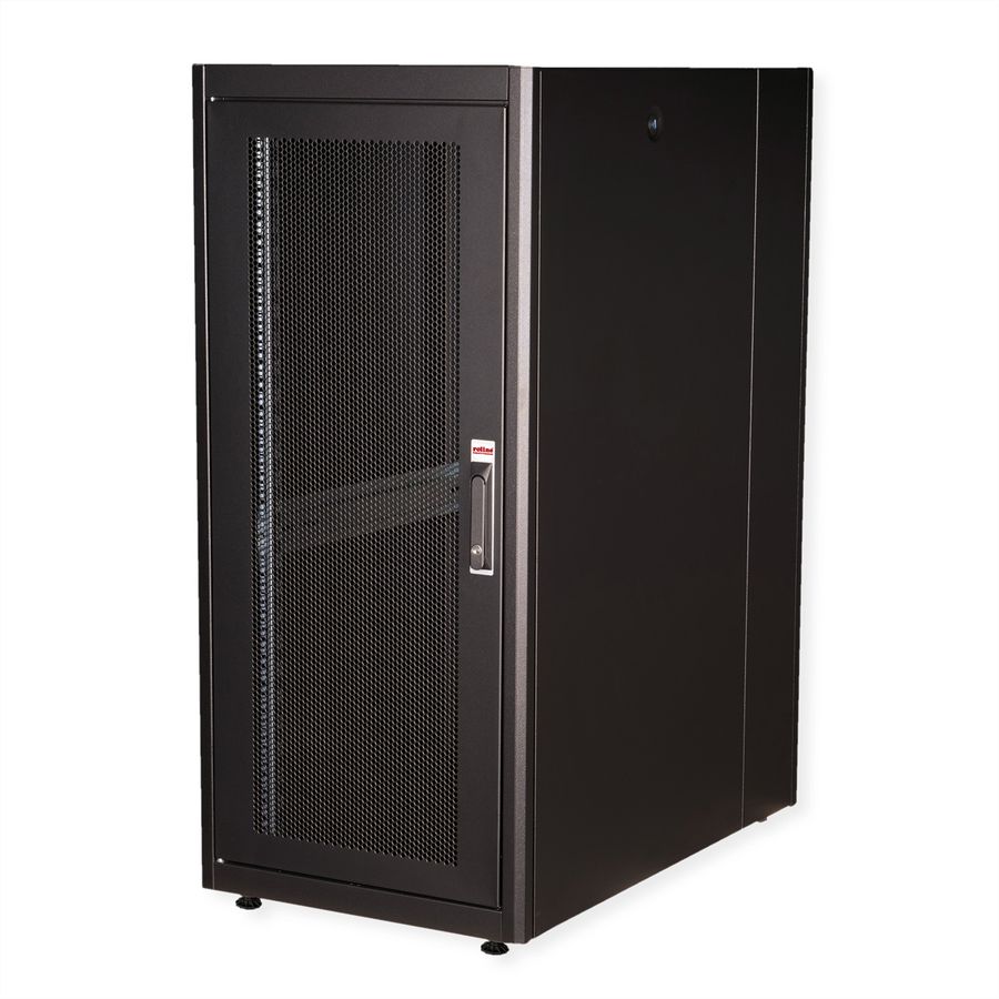 ROLINE 19" Baie serveur Basic 26U, 600x1000 LxP Porte perforée noir