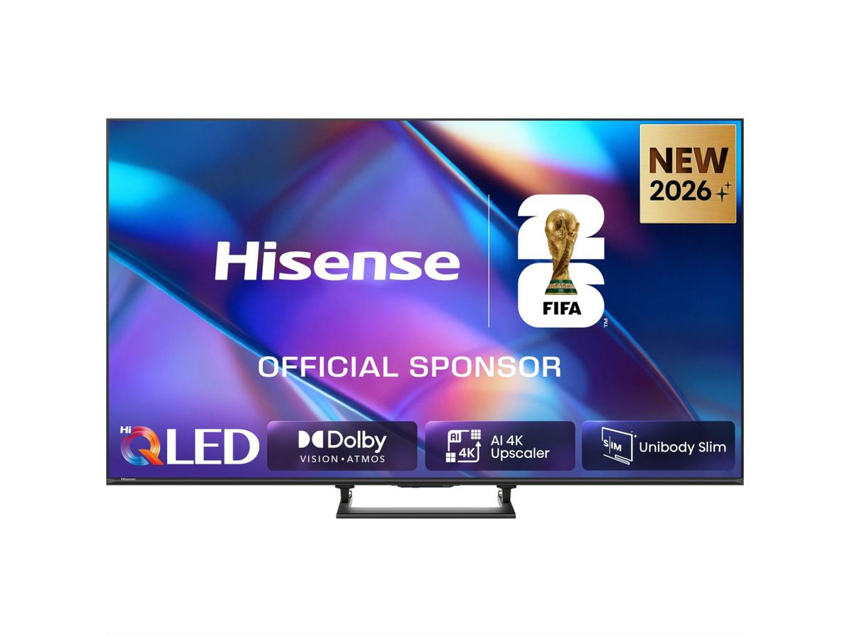 Hisense TV 50A7DS 50", QLED 4K, 60Hz, 350 Nits