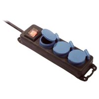 BACHMANN Prise de distribution 3x CEE7/3
